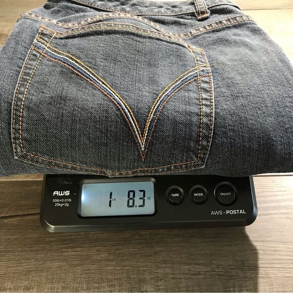 Venezia Womens Stretch Bootcut Jeans Blue Dark Wash Denim Size 5 Petite (22) - Picture 15 of 16